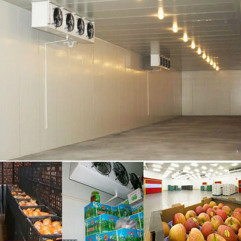 de almacenamiento de cámaras frigoríficas para frutas y vegetales