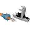 CNCOB 2019 Tool-Free Shielded RJ45 Cat 8 / Cat8 Field Termination Plug (Cat8 Connector / Cat8 Plug)