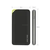 Gift item dropshipping super slim credit card power bank 10000mah outdoor spare parts for all mobile phones and type c phone