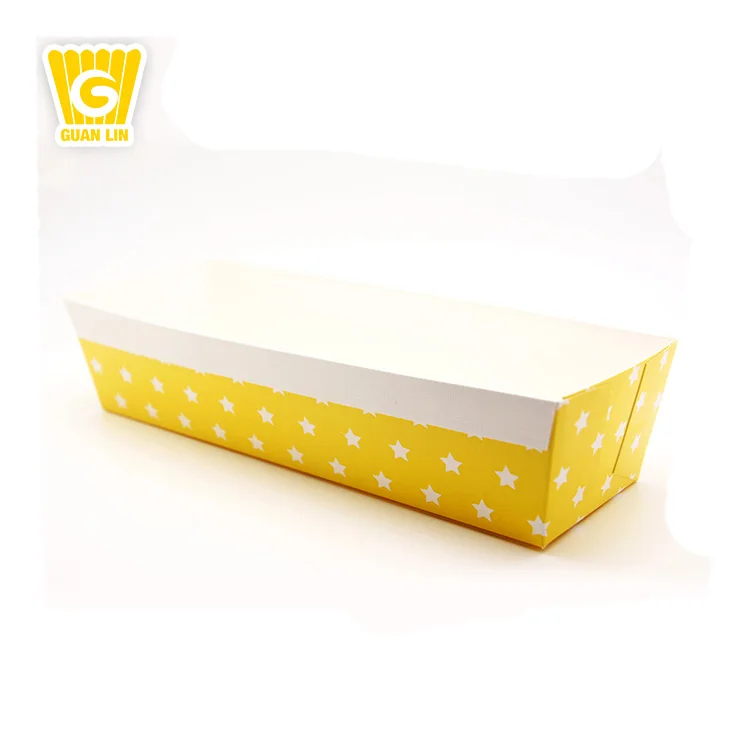 
Wholesale Price Different Color Style Rectangle C1S Art Paper Corrugated Paper Loaf Pan 