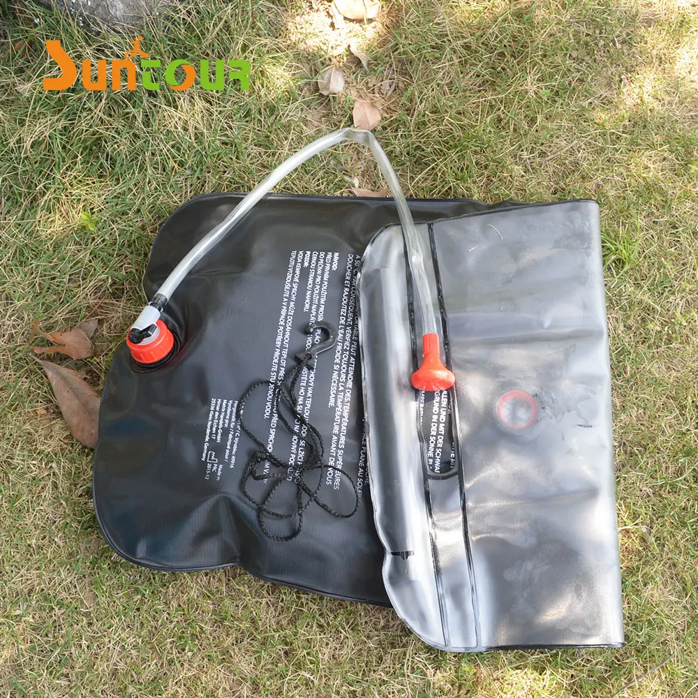 Nbctp Outdoor Solar Energy Heated Camp Pvc Shower Water Bag Water