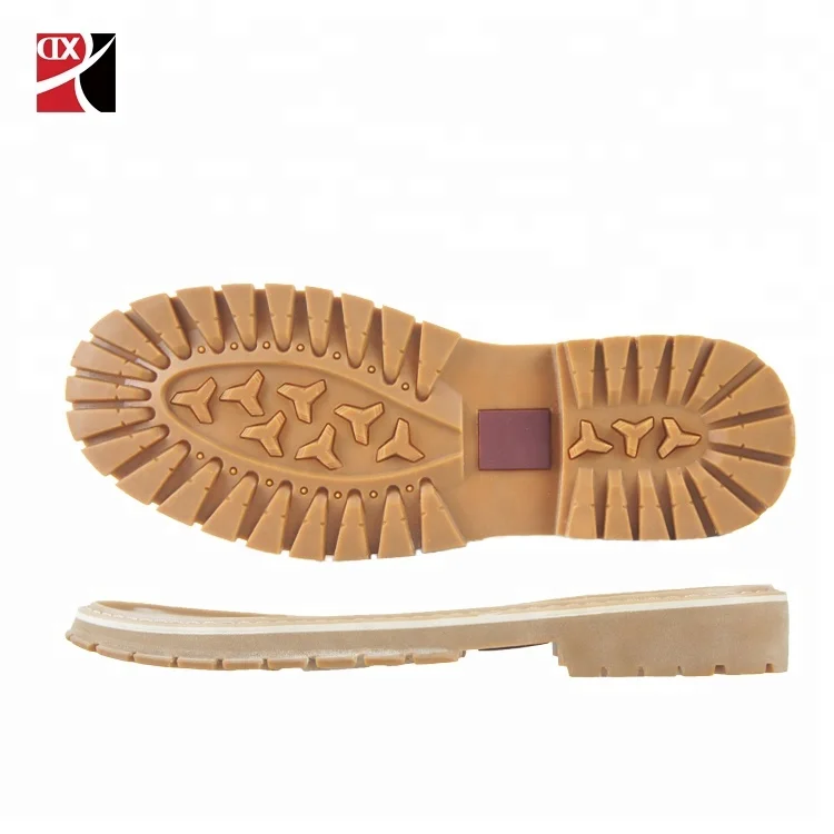 

Rubber combination sole made for men outdoor boot making