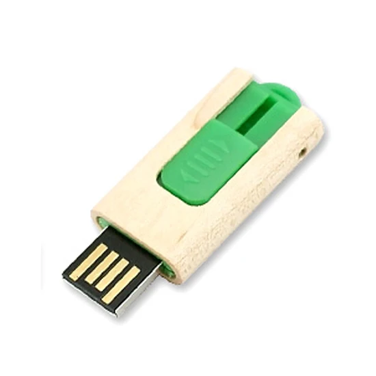 

Ce Rohs Fcc Gift Item Swivel Wood Usb Flash Drive