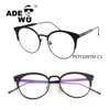 2017 PSTY1097M new model eyewear frame glasses half box round glasses frame
