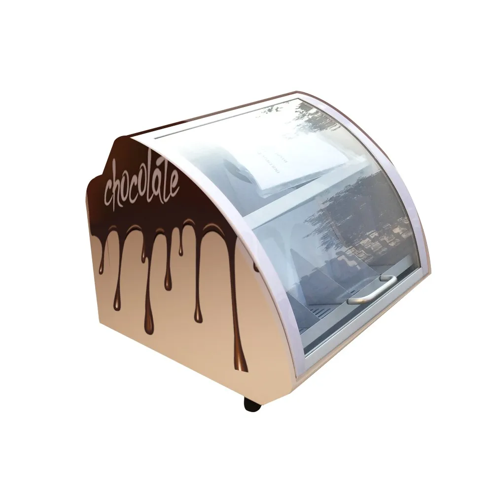 15l Chocolate Display Fridge With Ce And Direct Cooling For Home Use