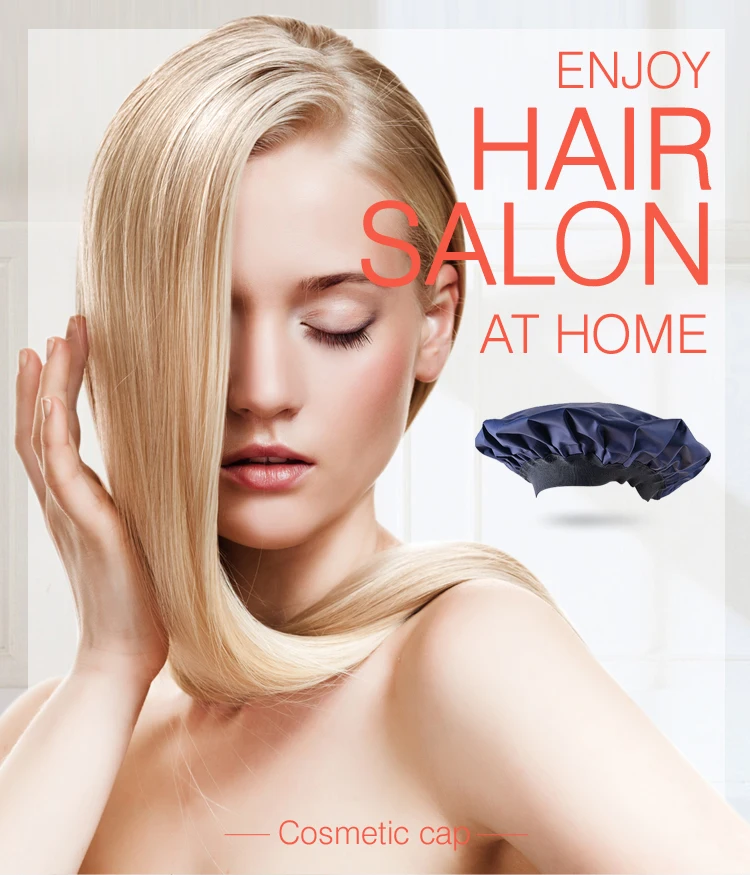 Cordless Microwave winter Heated Therapy Conditioning Microwavable Thermal Hair Care Treatment Heat hot Flaxseeds hat Cap bonnet