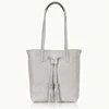 High Quality Tassel Fashion Python Skin Leather Handbags Women Tote Bag Handbag
