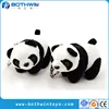 9cm Kawaii Quality Children Plush Toys Panda Keychain Pendant