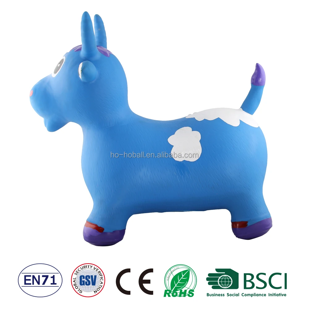 
Giant PVC animal hopper inflatable toy 