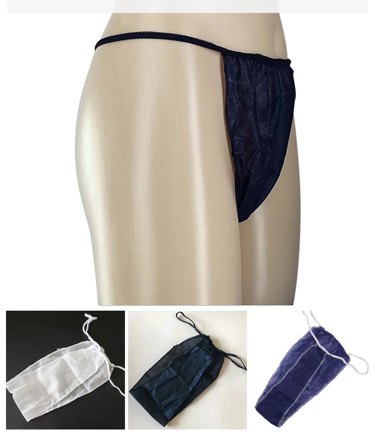 Spa Beauty Salon Non Woven Massage Underwear Disposable Tback/gstring