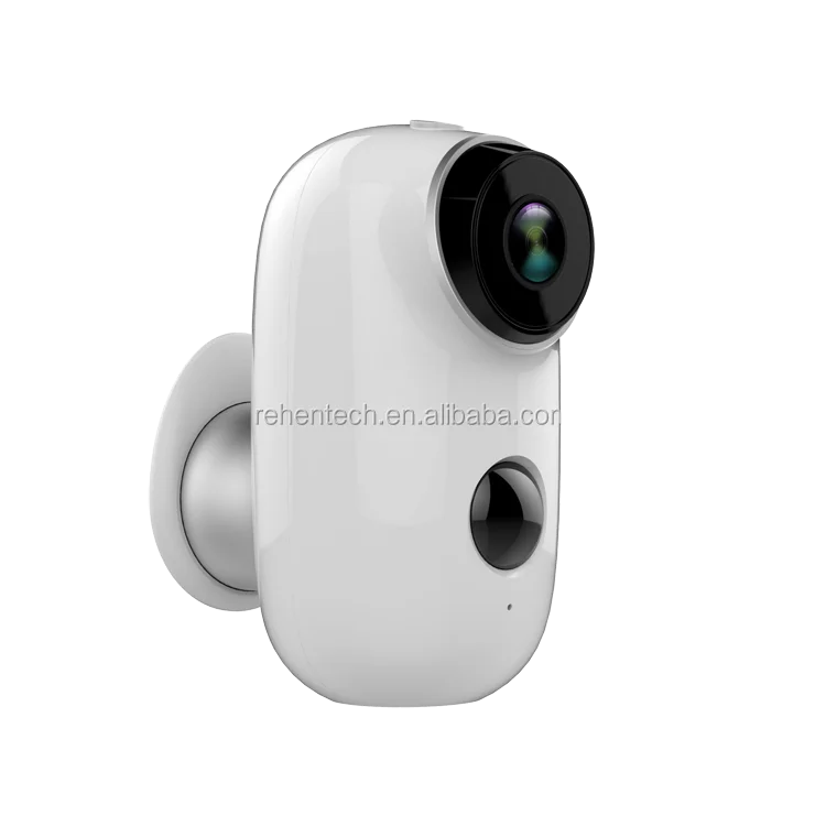 REHENT Tuya WiFi smart night vision Infrared IP camera 1080P push alarm notifications via phone APP