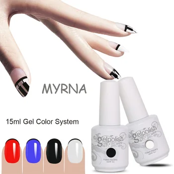 Caixuan Myrna High Quality 3 Step Soak Off Uv Led Gel 390 Color Gel
