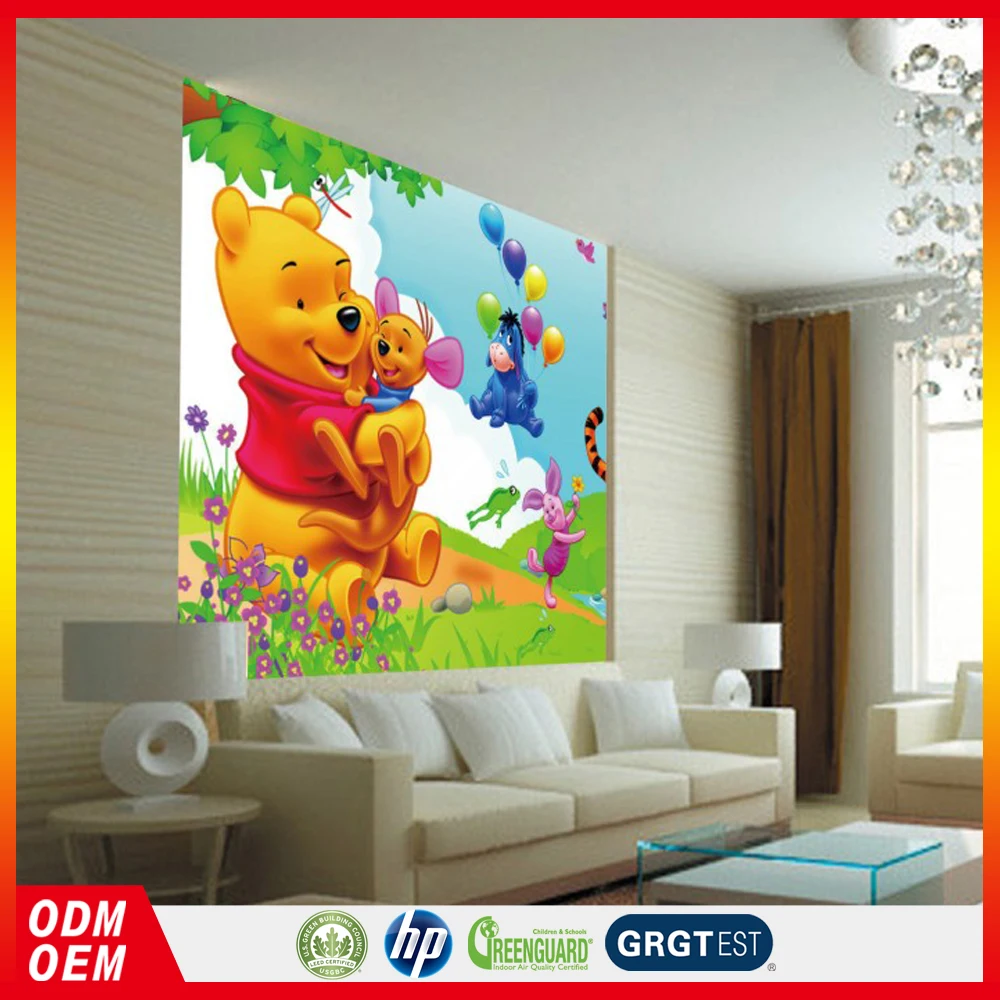 Hewan Desain Kids Room Dinding Mural Tema Wallpaper Vinyl Buy