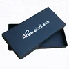 Custom black matte cardboard gift box with lid