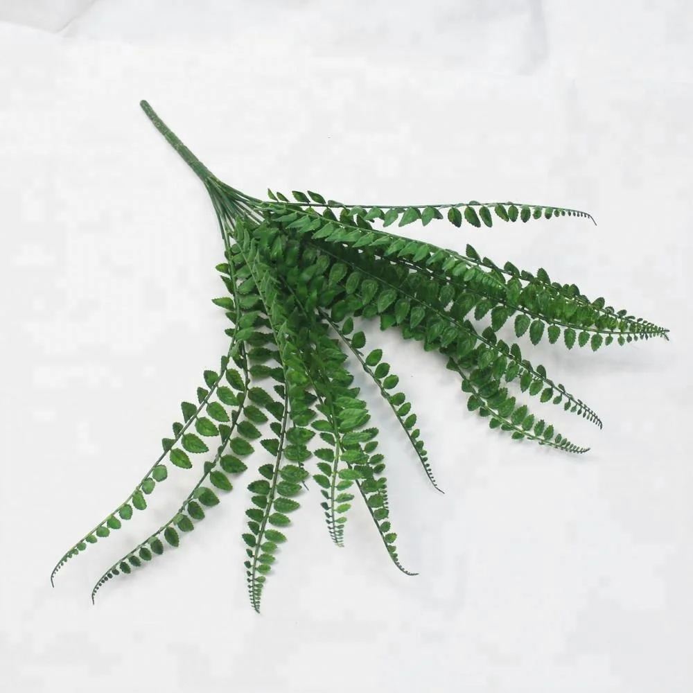 
the newest china factory hot sale artificial plant plastic fern for decoration 