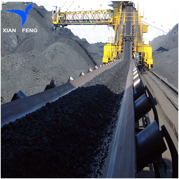 500Ton/hour fixed flat belt conveyor for gravel sand/cement industry