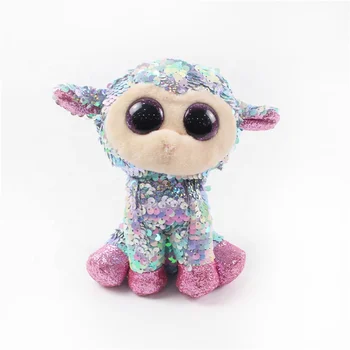 sequin cuddly toy