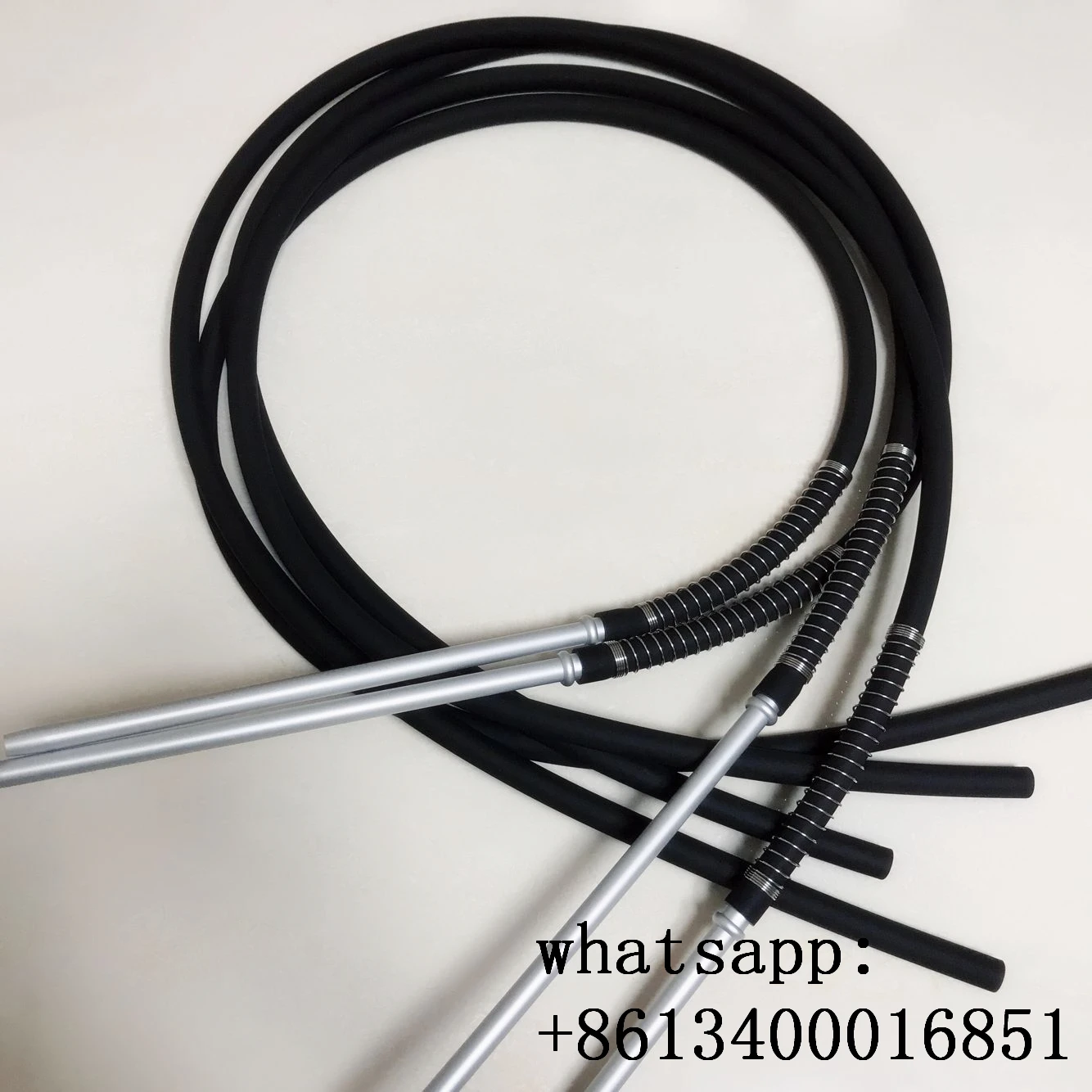 Food Grade Healthy Hookah Hose,Hookah Shisha Silicon Hose With Aluminum