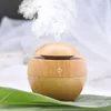 Wholesale 130ml Artificial Wood Diffuser Water based ultrasonic air purifier fragrances with LED light change color