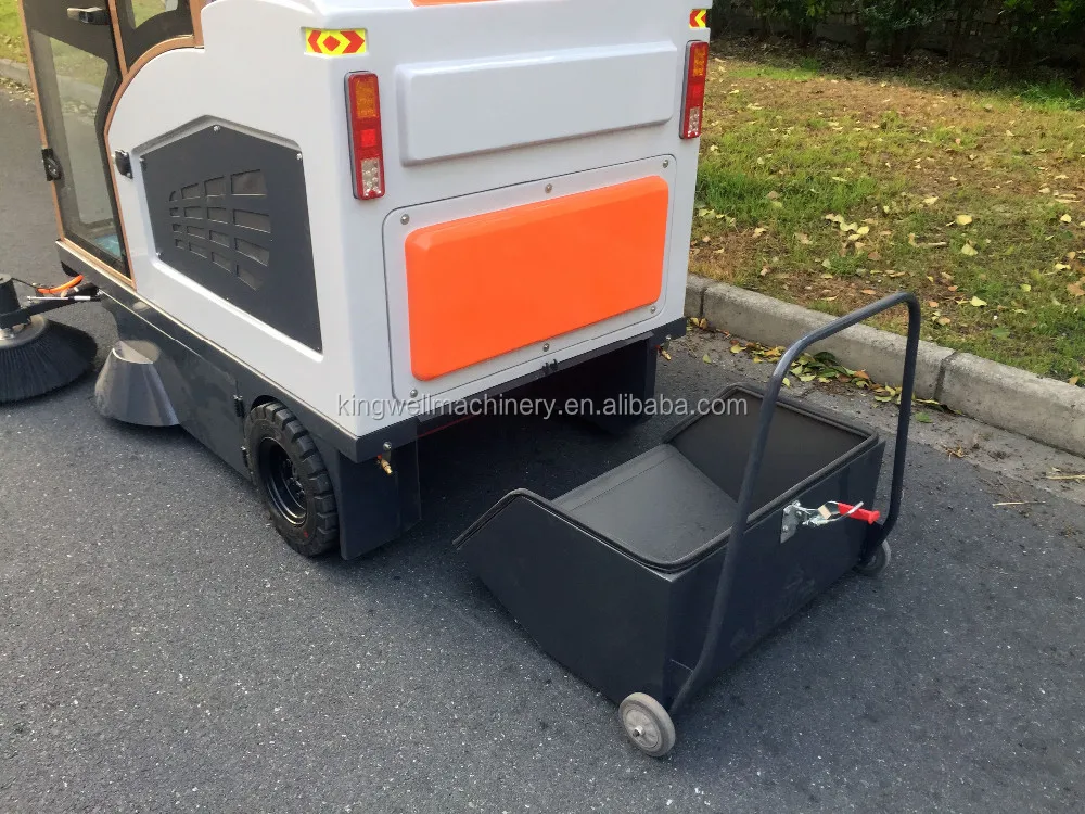 Hot Sale Kw1900s Industrial Vacuum Parking Lot Floor Sweeper Factory