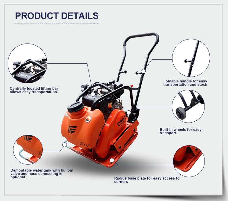 Manual Compactor For Floor Central Machinery Plate Compactor Parts