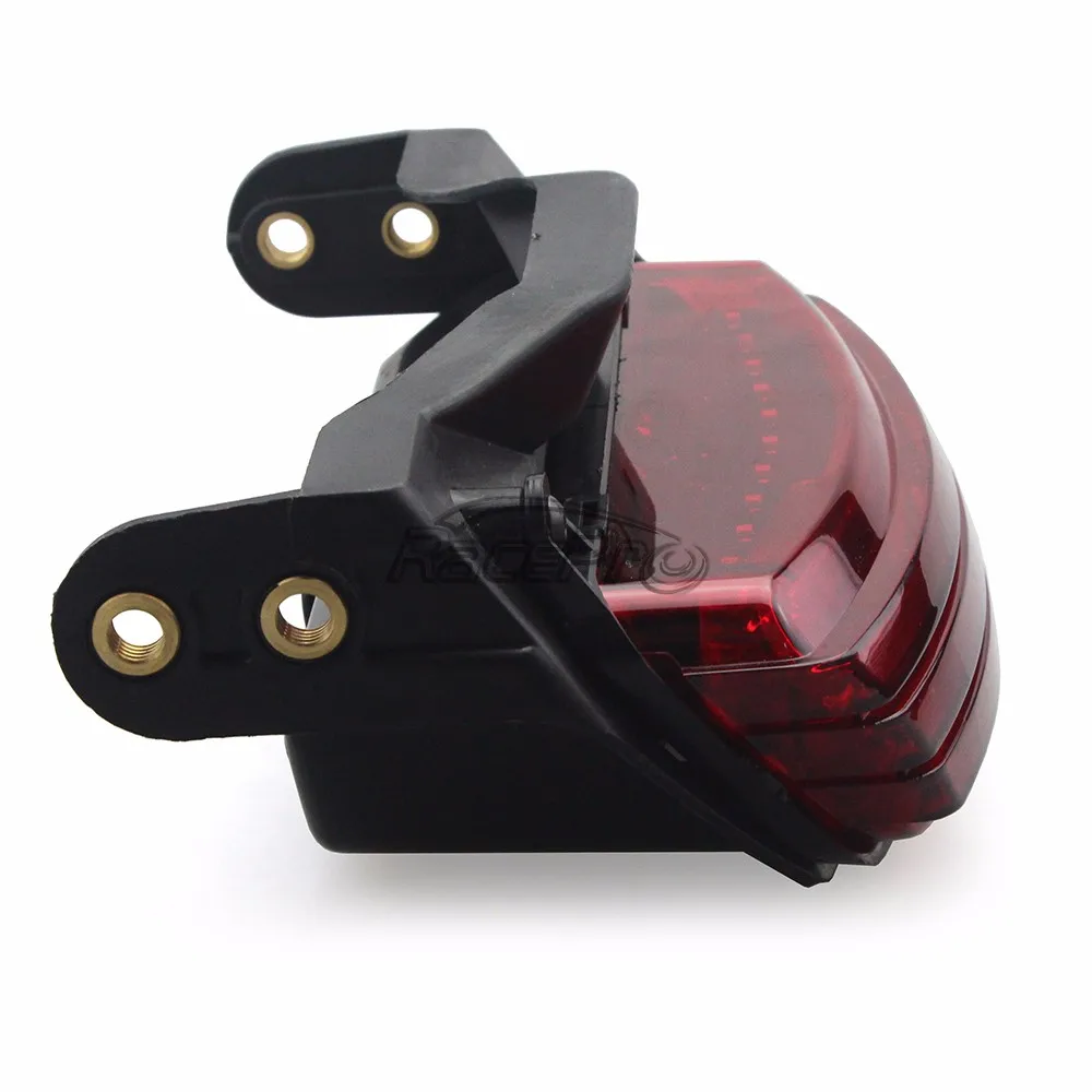 Tribar Fender Led License Plate Tail Light With Mounting Bracket For