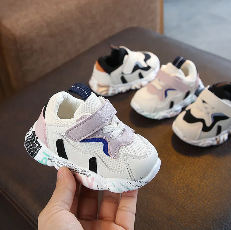 

autumn new fashionable net breathable leisure sports running shoes for girls shoes for boys brand kids shoes, Picture