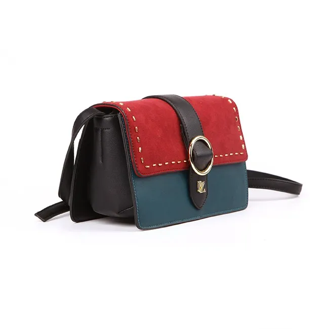 5871-2017 new designs popular ladies multi-color shoulder bags manufacturer wholesale price