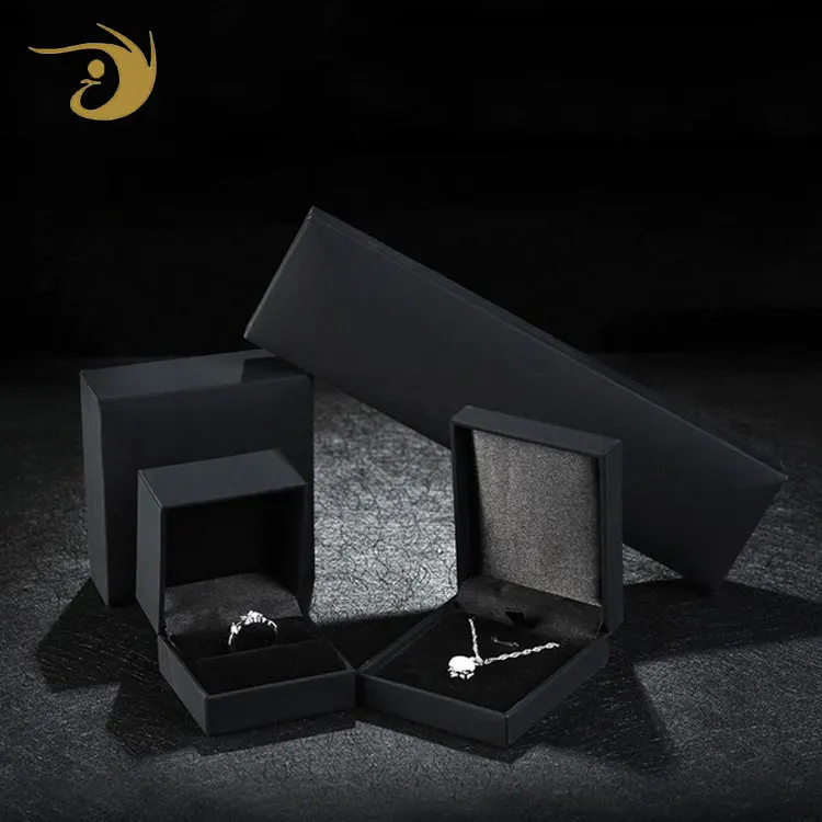 

Factory Hot Sale Oem Packaging Suppliers Black Jewelry Box, Customized color