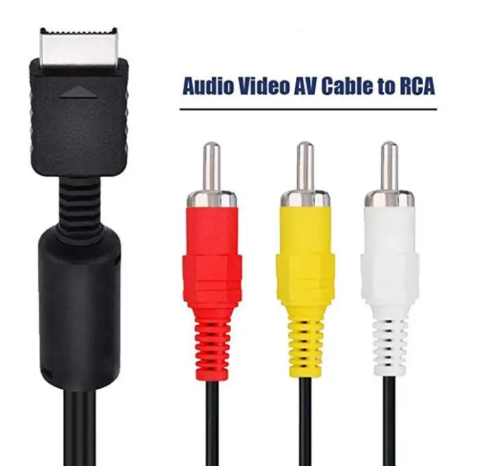 Most reasonable China Shenzhen LBT Black Playstation/PS2/PS3/PSX AV to RCA Cable With Competitive Price