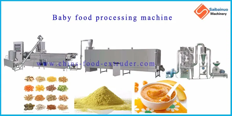 Automatically Nutrition powder/baby food making machine