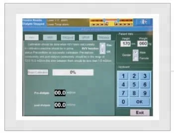 
China CE approved Medical Kidney Hemodialysis Machine with Double Pump FM-2028D 