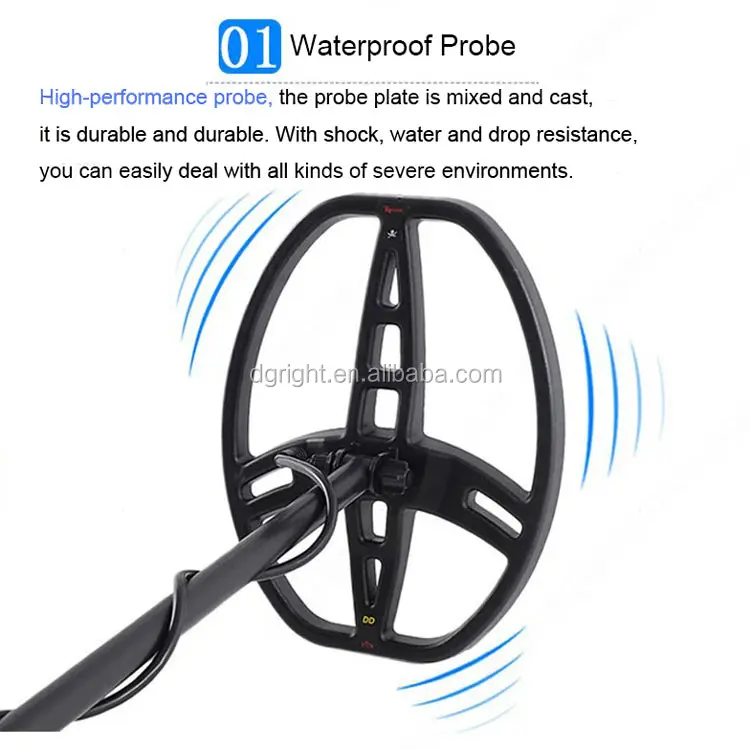 Chinese Deep Range Gold Find Metal Detector Underground