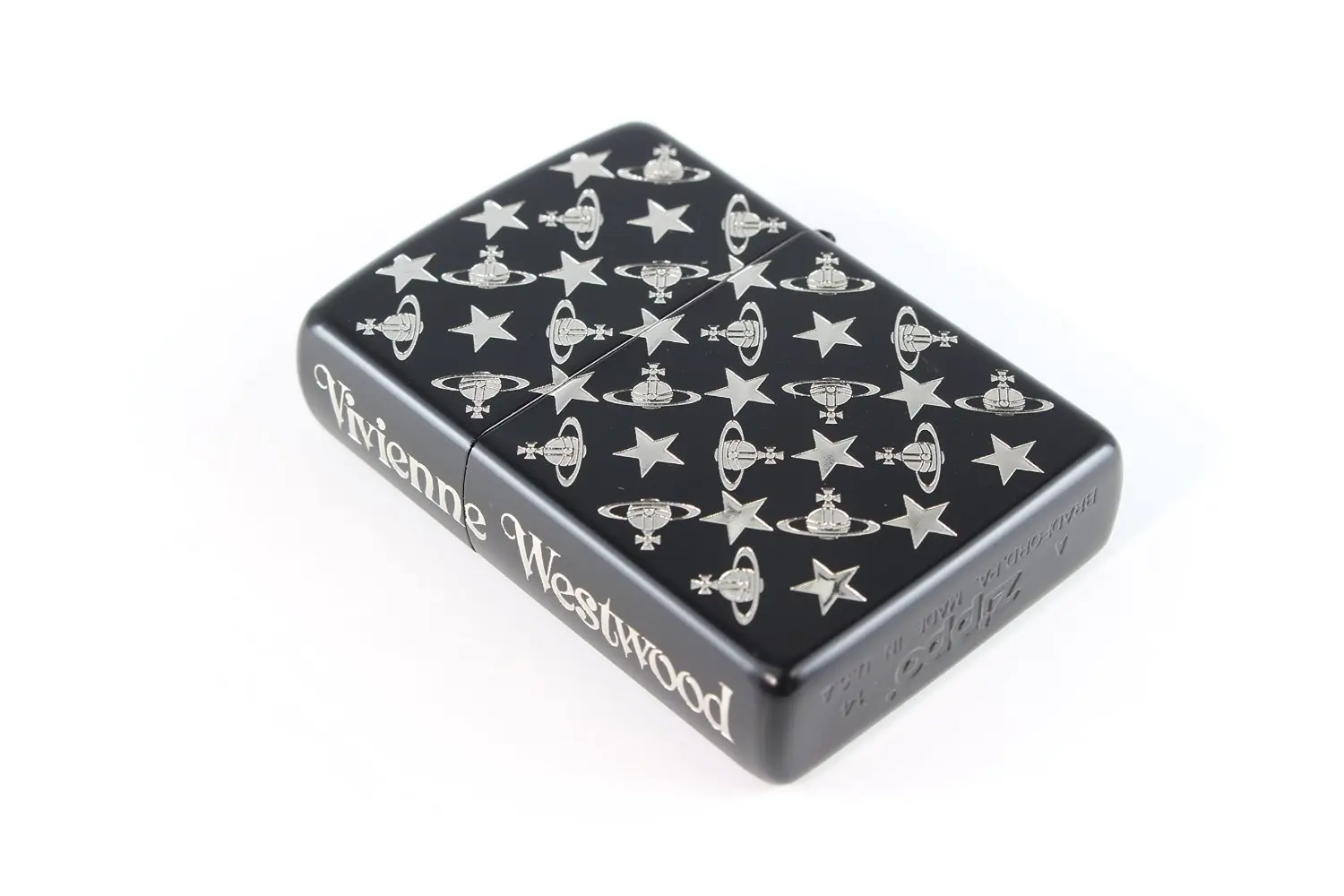 Buy Vivienne Westwood Zippo Brand Logo Monogram Lighter in Cheap Price
