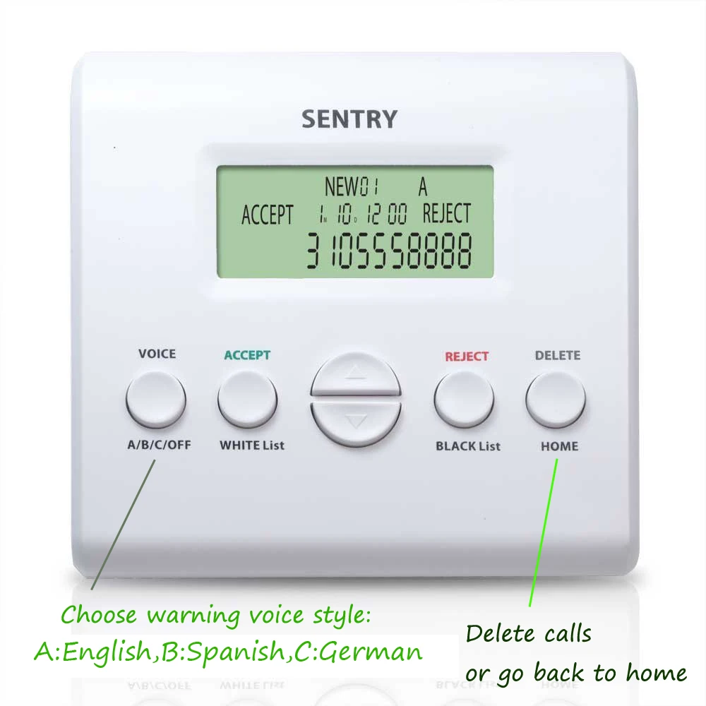 
wholesale cheap sentry landline telephone call blocker 