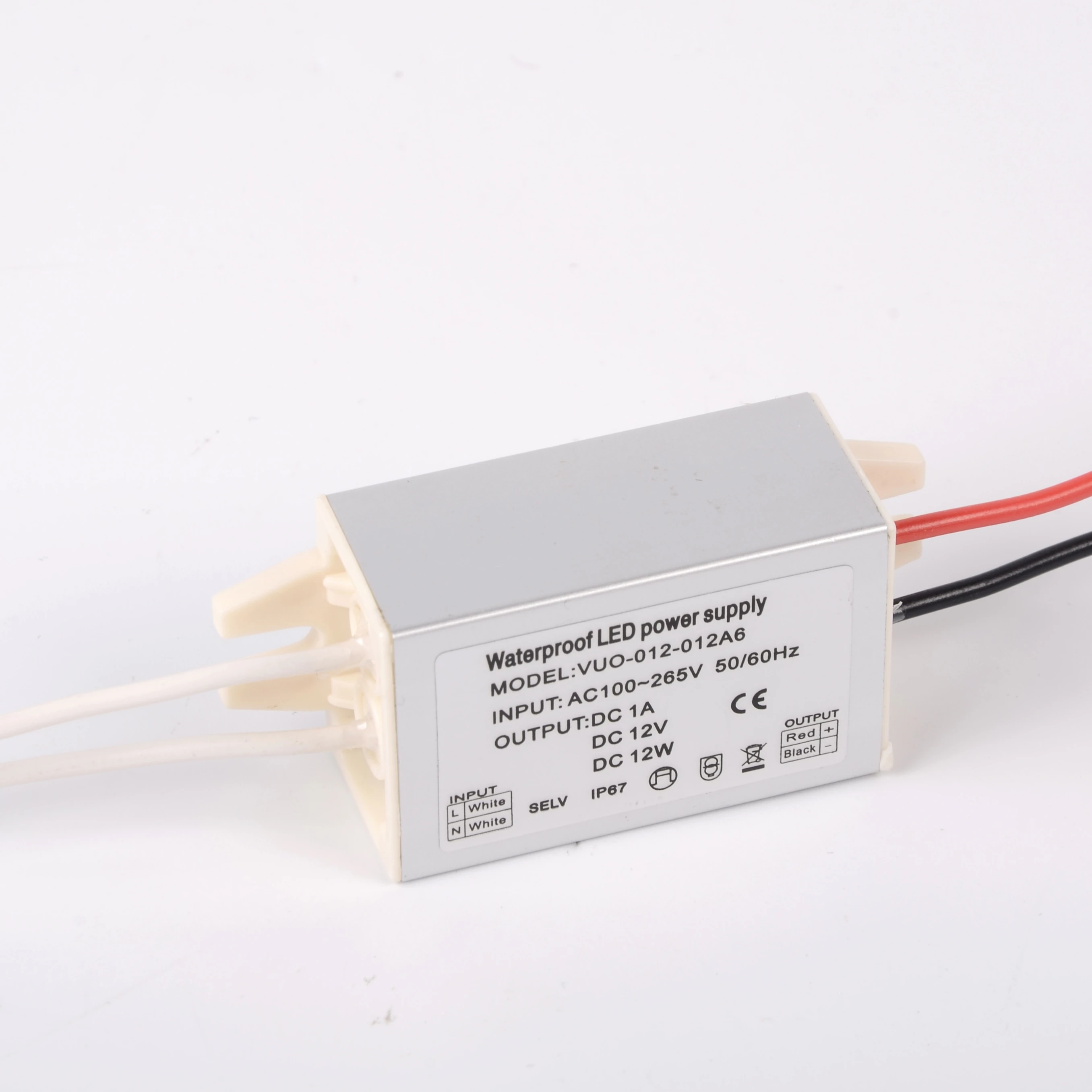 
IP67 waterproof constant current 320ma 6-12w led driver for Led light 