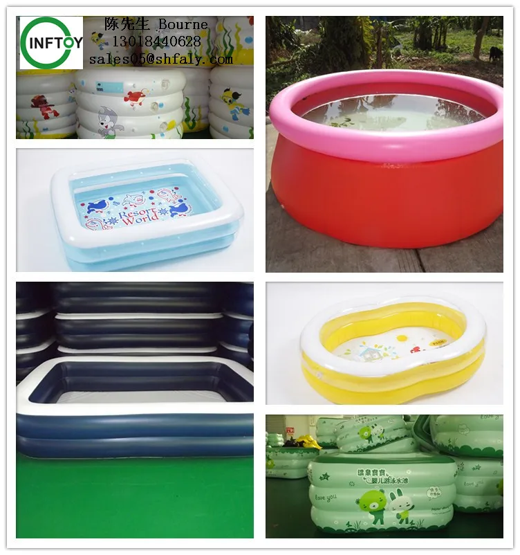 3 ring inflatable swimming pools