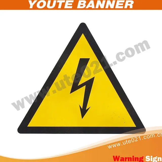 reflective/luminous lighted safety signs