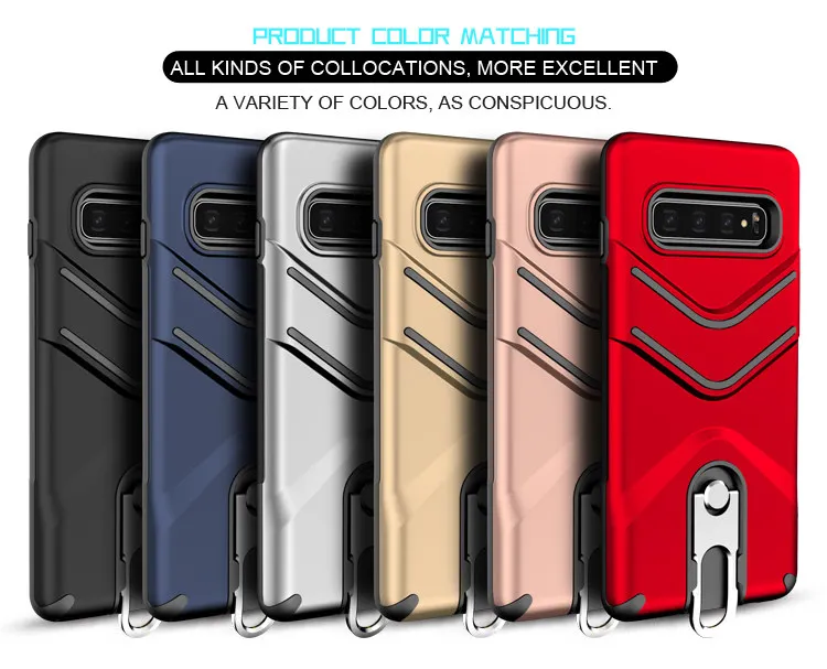 

Fall Prevention Shockproof Case For Samsung Galaxy s10 Cover With Lanyard, Multi-color;can be customized