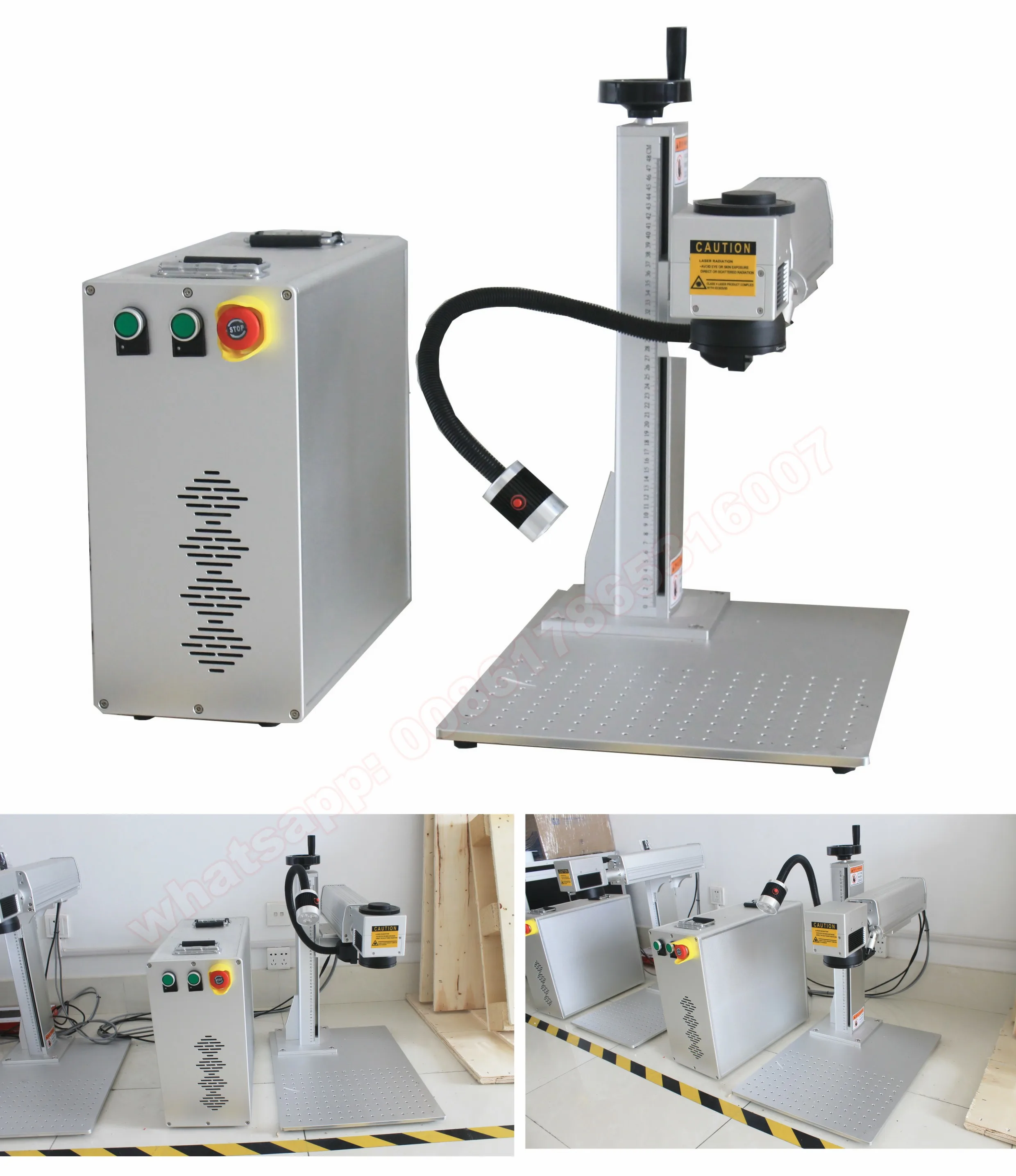 Discount price New product laser marking machine for ear tags 30w raycus fiber laser marking machine