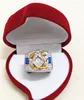 Best quality and hot sale AG symbol laser Freemason Masonic Rings with sapphire stones