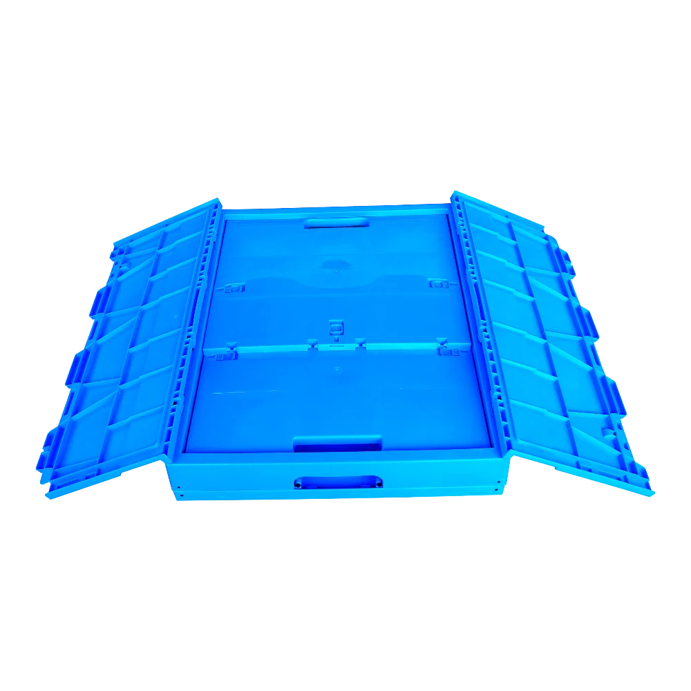 Plastic Shipping Collapsible Storage Crate /bin Industrial Stackable ...