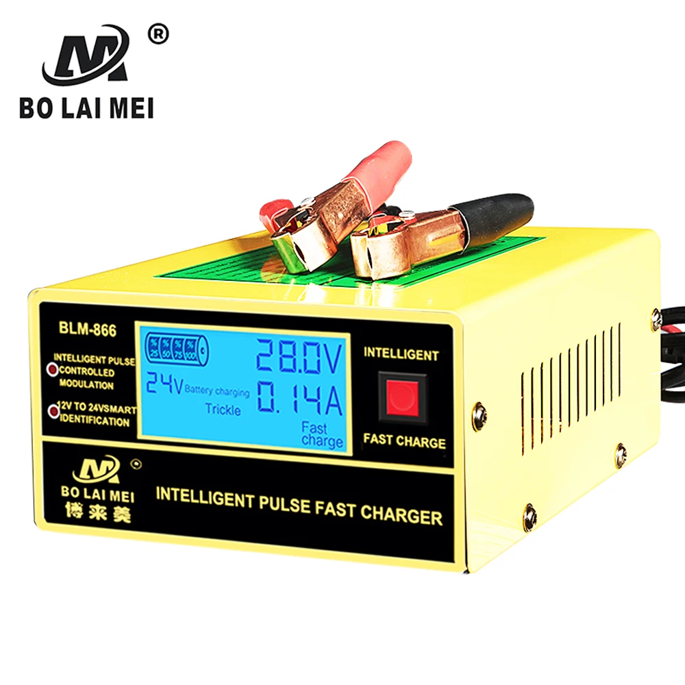 

12V 10A 220V lcd display Motorcycle Car Battery Charger Lead Acid battery Charger