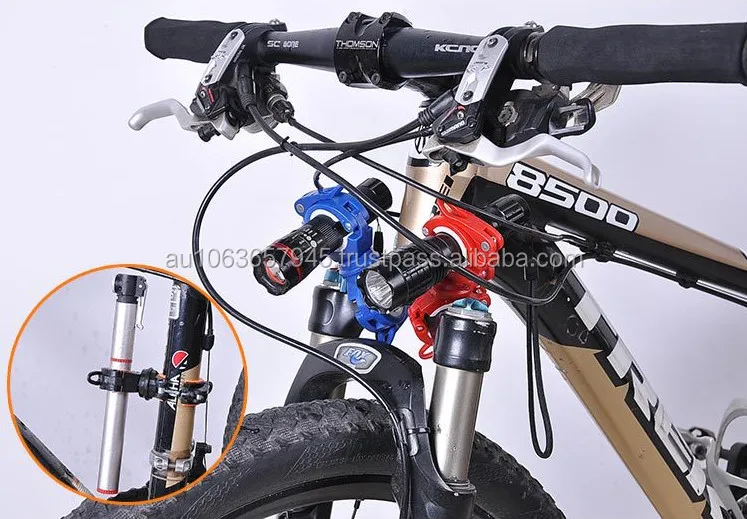 mountain bike flashlight mount