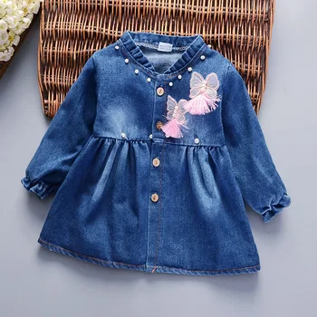 jeans dress for baby girl
