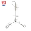 Have double safed air suspension system for LED panel light