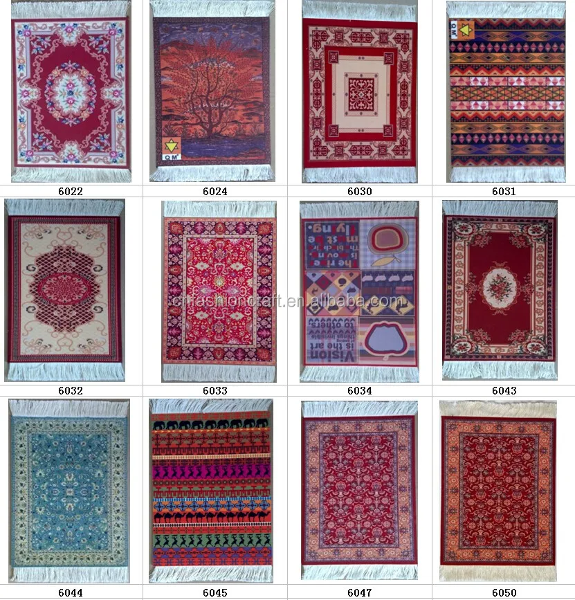 Customized Printing Ecofriendly Oriental Rug Carpet Mouse Pad Buy