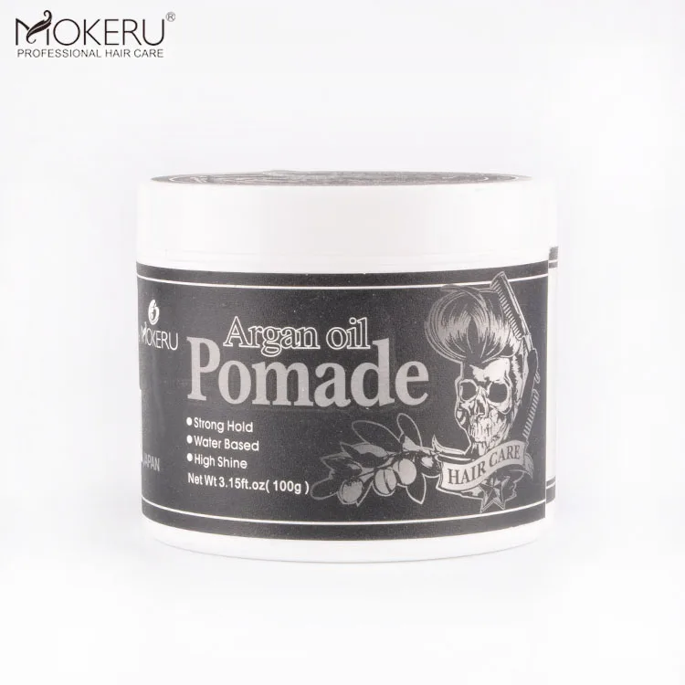 

Strong hold hair edge control big supplier best quality good smell clay gel hair wax for men
