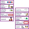 Polyester Children Early Learning Pocket Chart For Classroom