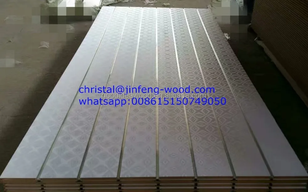 
100% poplar 4*8 white color melamine mdf 
